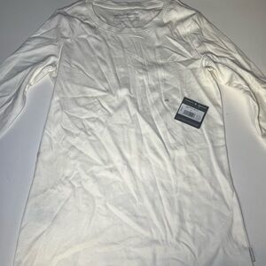 Eddie Bauer Women's White Long Sleeve Tee
